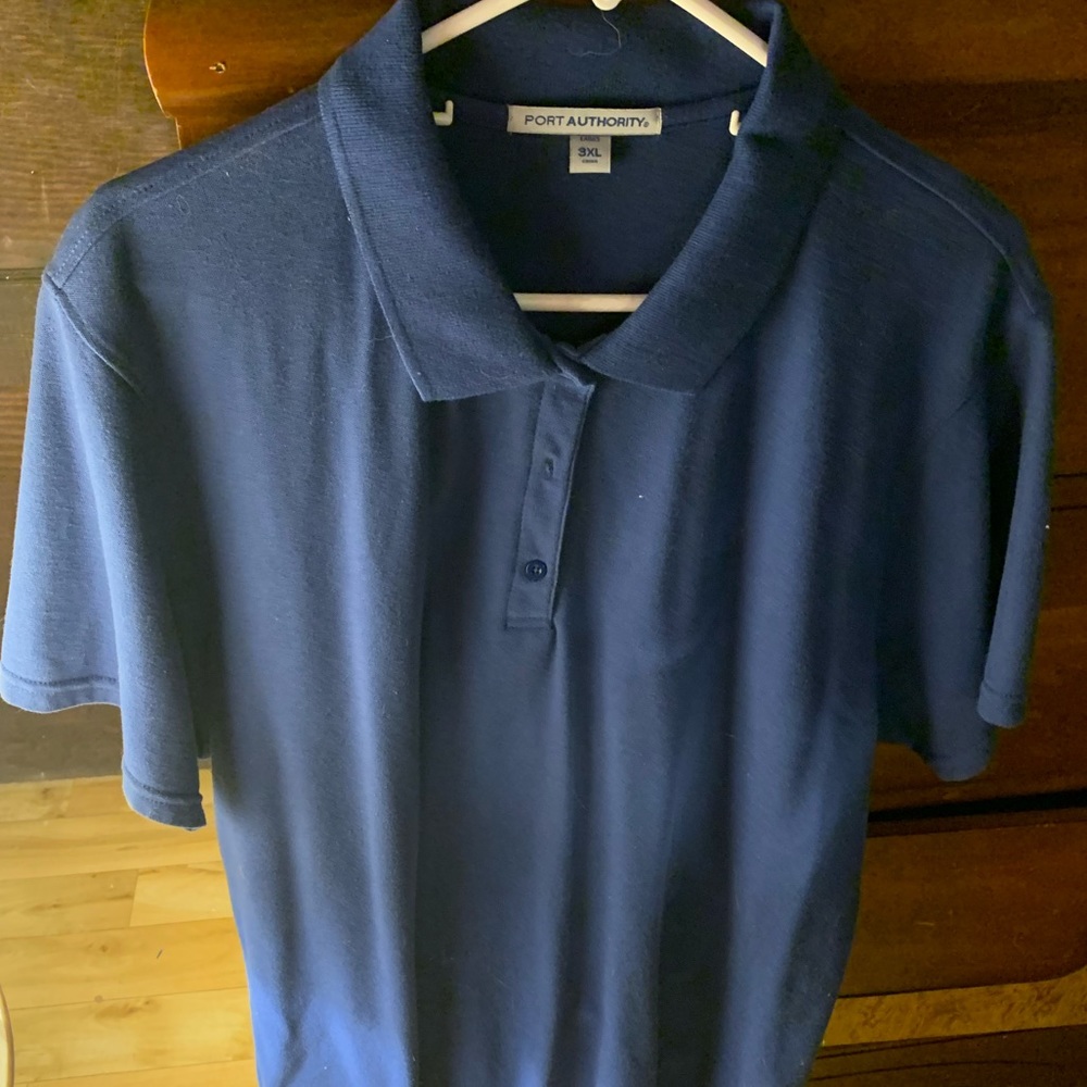 Port Authority Women’s 3XL Royal Blue Short Sleeve Shirt